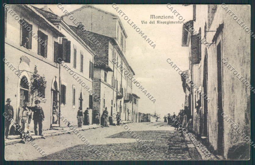 Roma Manziana cartolina MV1887 – fronte