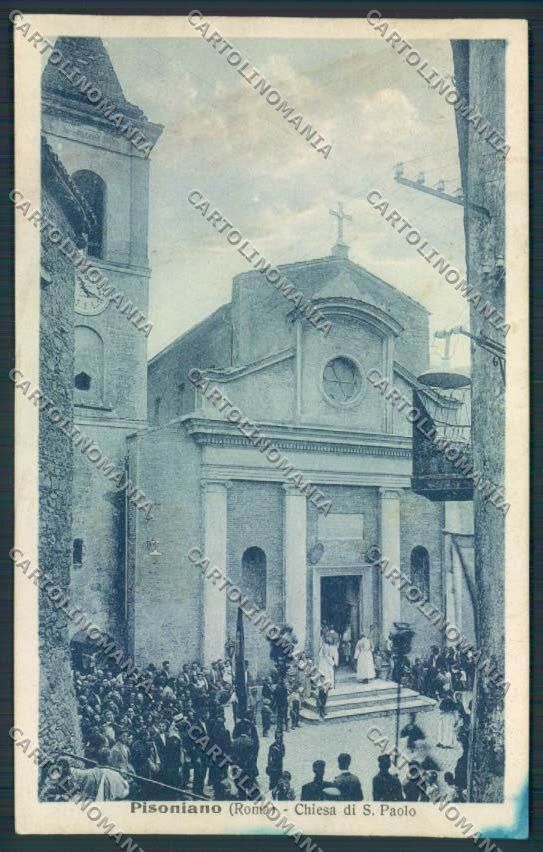 Roma Pisoniano PIEGA cartolina MV1895 – fronte