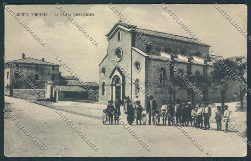 Roma Monte Virginio cartolina MV1900 – fronte