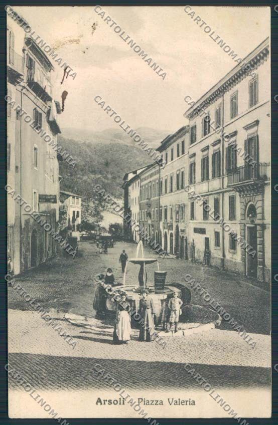 Roma Arsoli cartolina MV1901 – fronte