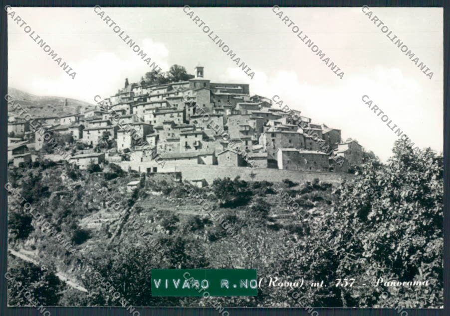 Roma Vivaro ADESIVO Foto FG cartolina MV1913 – fronte