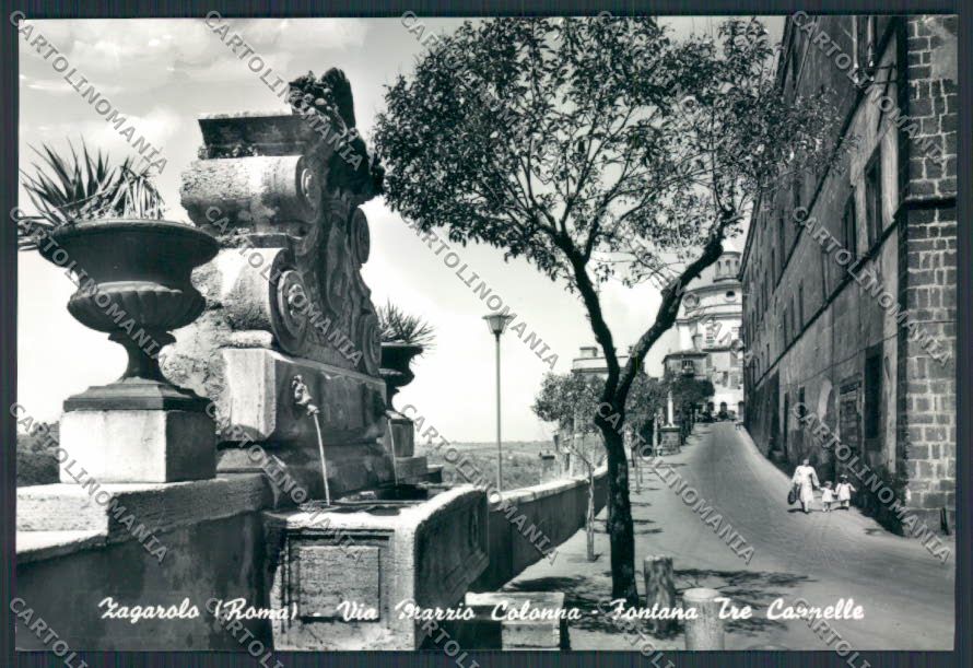 Roma Zagarolo Foto FG cartolina MV1918 – fronte