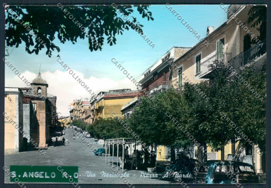 Roma Sant'Angelo ADESIVO Foto FG cartolina MV1928 – fronte