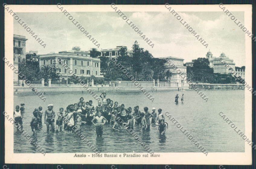 Roma Anzio cartolina MV1963 – fronte