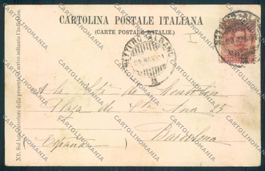 Roma Anzio cartolina MV1974 – retro
