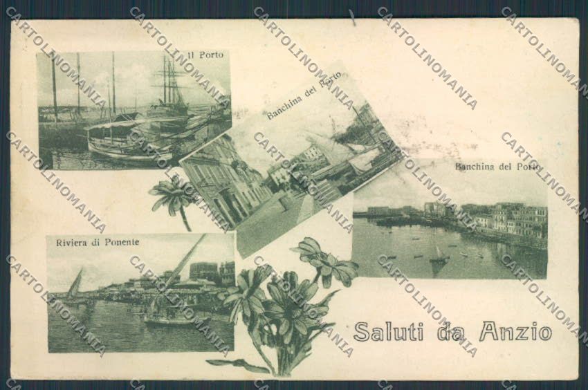 Roma Anzio cartolina MV1981 – fronte