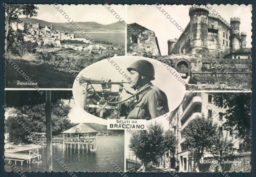 Roma Bracciano Foto FG cartolina MV1999 – fronte