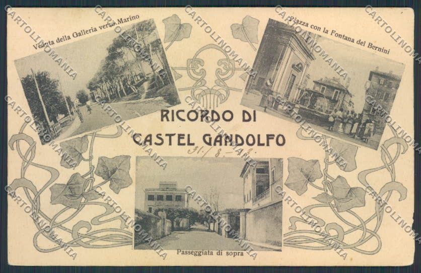 Roma Castel Gandolfo cartolina MV2010 – fronte