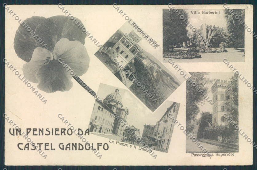 Roma Castel Gandolfo cartolina MV2011 – fronte
