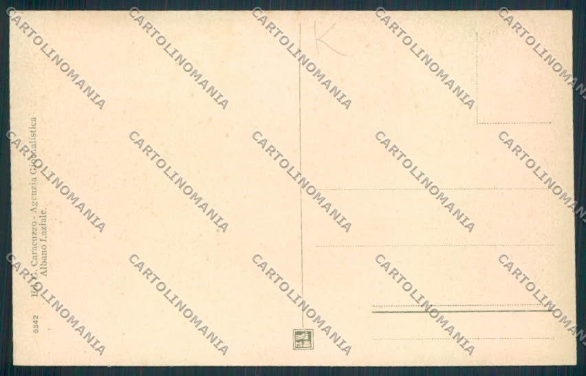 Roma Castel Gandolfo cartolina MV2012 – retro
