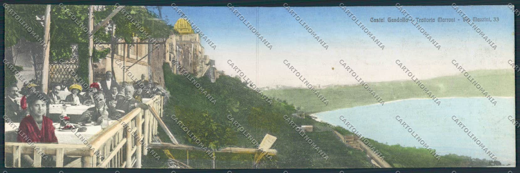 Roma Castel Gandolfo cartolina MV2013 – fronte