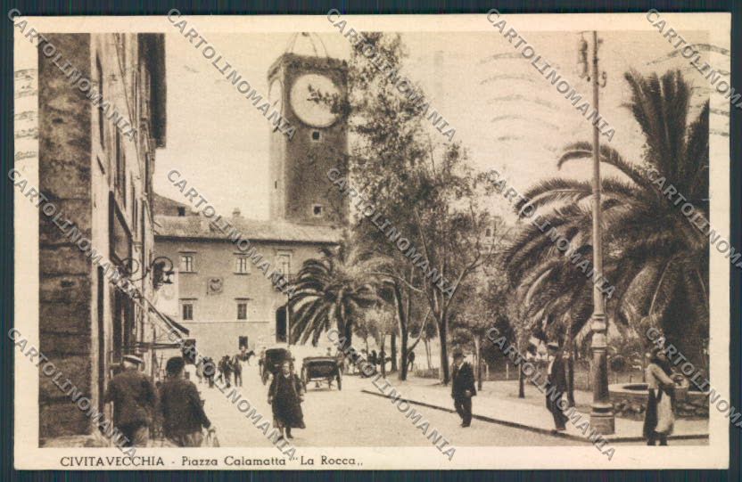 Roma Civitavecchia cartolina MV2015 – fronte