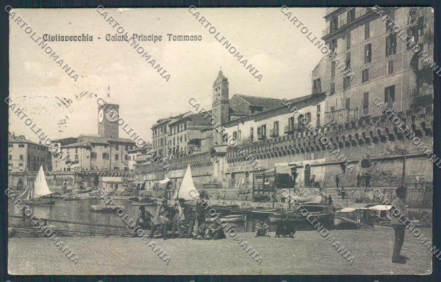Roma Civitavecchia cartolina MV2016 – fronte