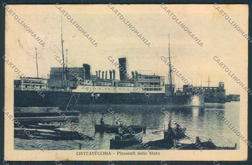 Roma Civitavecchia cartolina MV2018 – fronte