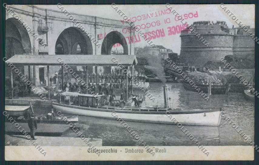 Roma Civitavecchia Savoia cartolina MV2021 – fronte