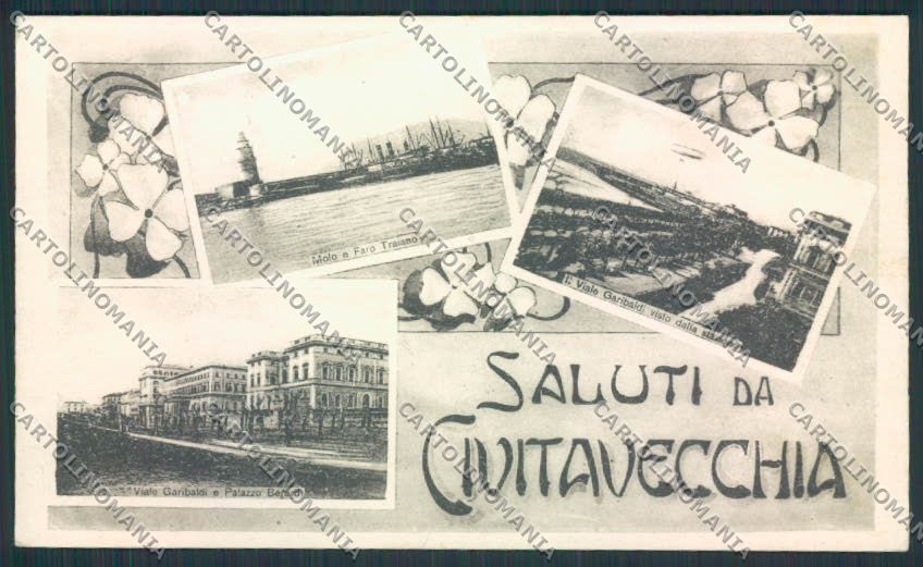 Roma Civitavecchia cartolina MV2027 – fronte