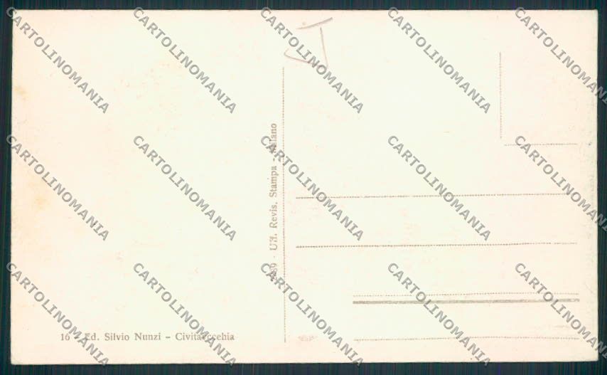 Roma Civitavecchia cartolina MV2027 – retro