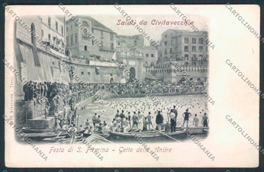 Roma Civitavecchia cartolina MV2030 – fronte