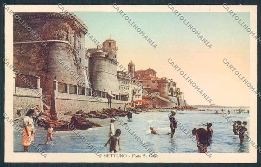 Roma Nettuno cartolina MV2074 – fronte