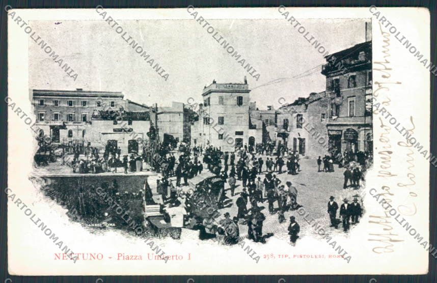 Roma Nettuno Mercato cartolina MV2084 – fronte