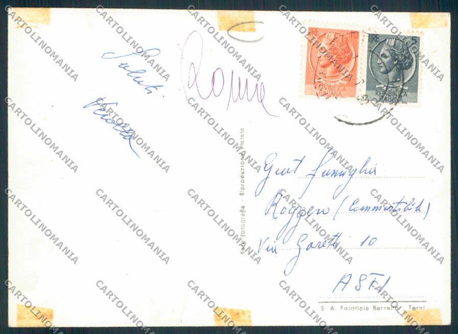 Roma Nettuno Foto FG cartolina MV2088 – retro
