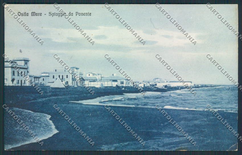 Roma Ostia SCOLLATA cartolina MV2091 – fronte
