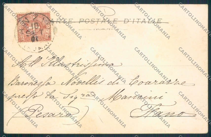 Roma Ostia cartolina MV2094 – retro
