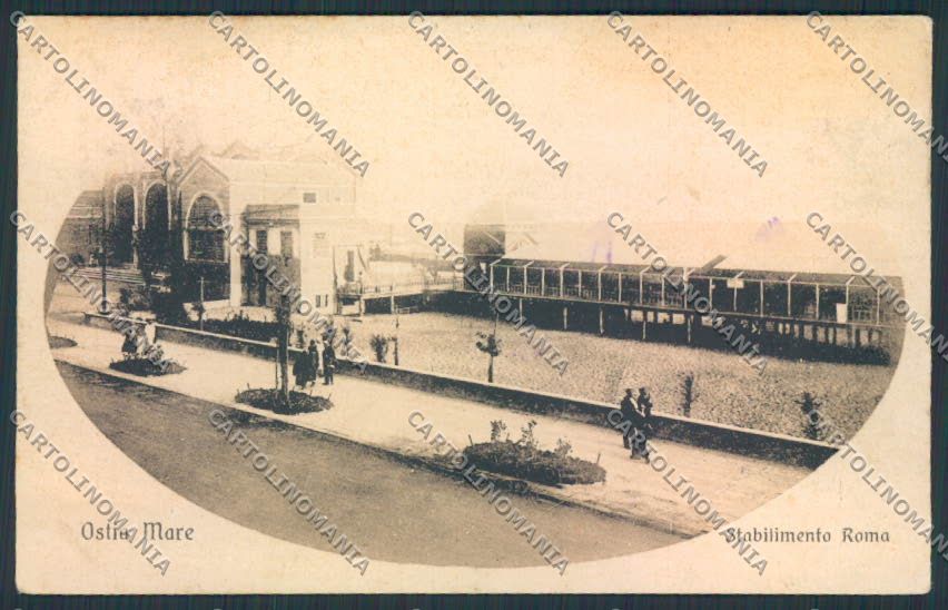 Roma Ostia cartolina MV2100 – fronte