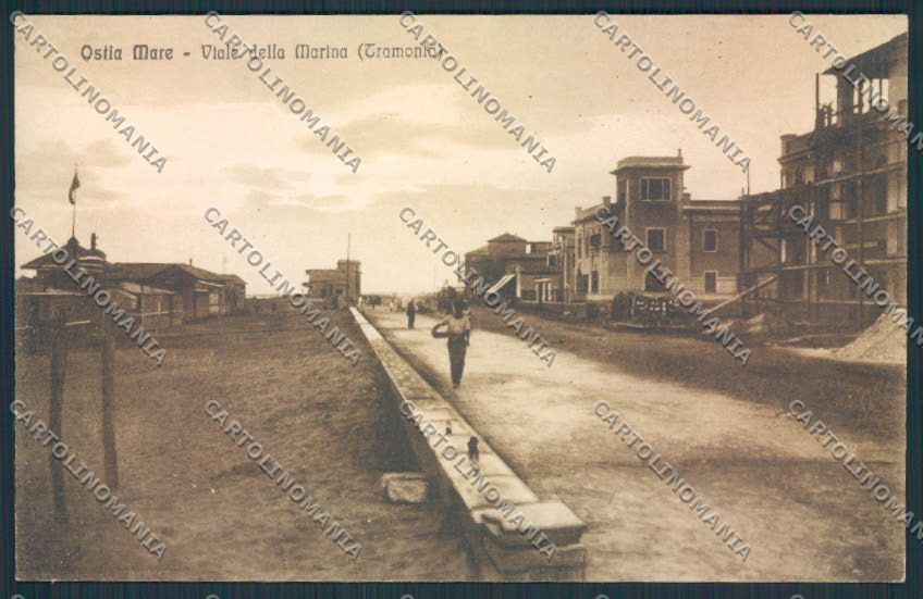 Roma Ostia cartolina MV2105 – fronte