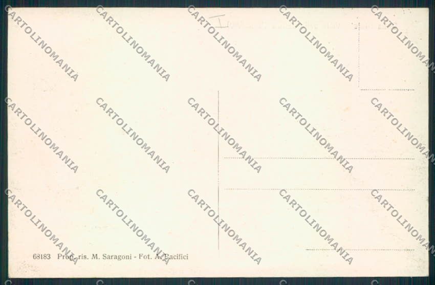 Roma Ostia cartolina MV2105 – retro