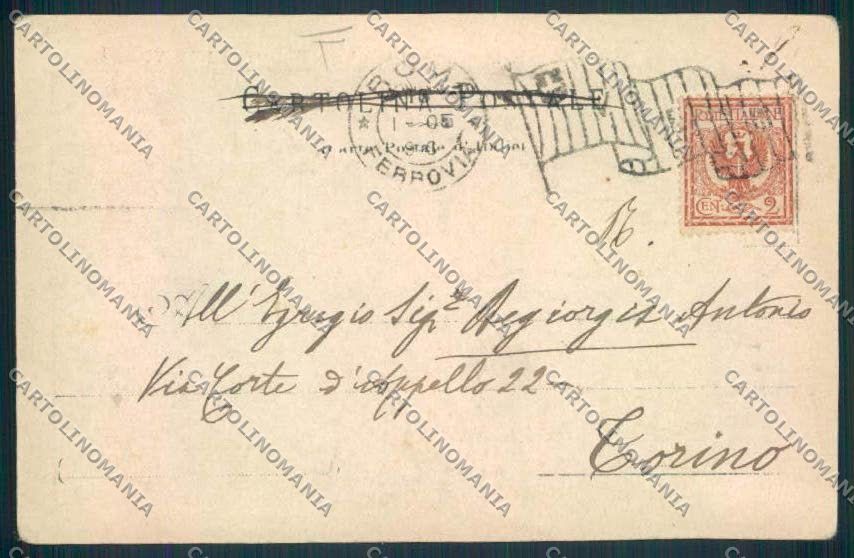 Roma Rocca di Papa cartolina MV2113 – retro