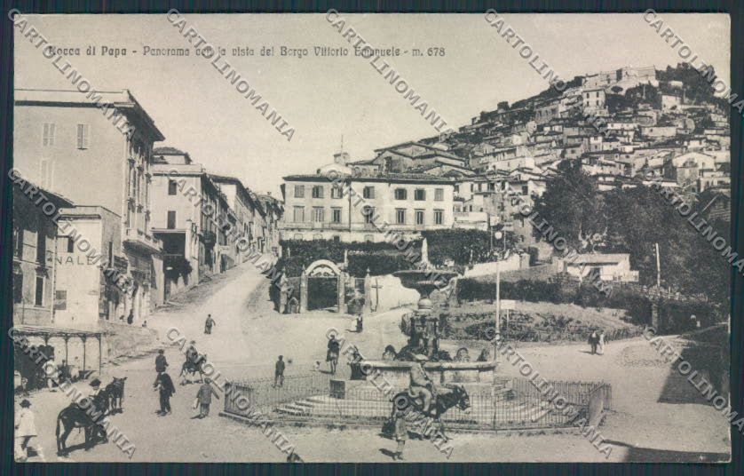 Roma Rocca di Papa cartolina MV2131 – fronte