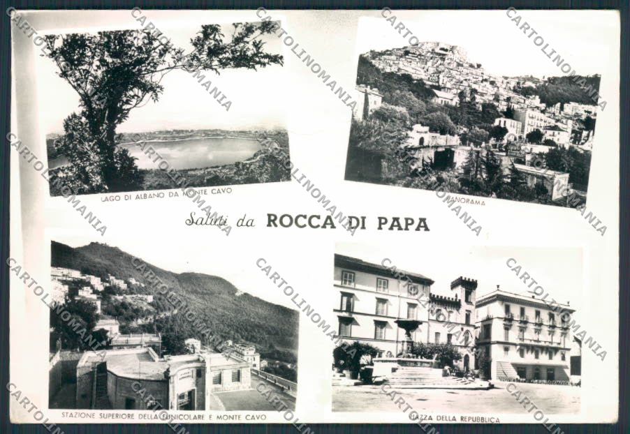 Roma Rocca di Papa Foto FG cartolina MV2133 – fronte