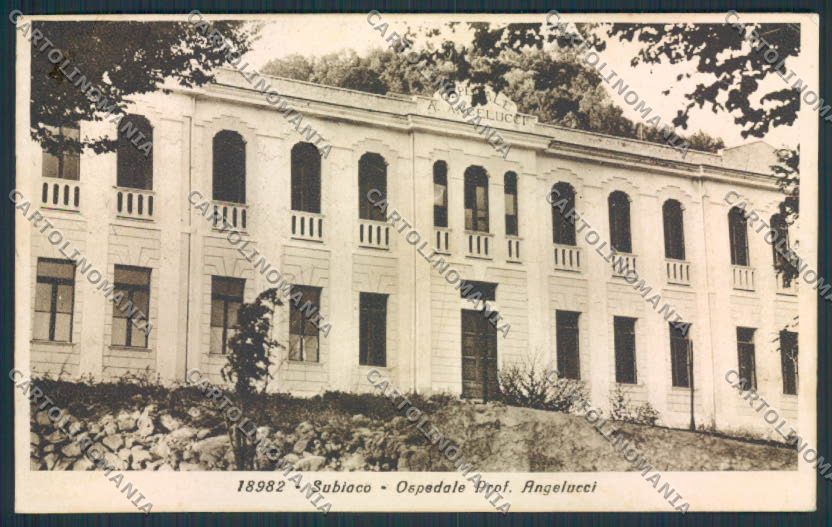 Roma Subiaco Ospedale cartolina MV2139 – fronte