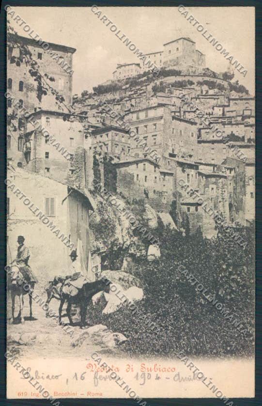 Roma Subiaco cartolina MV2143 – fronte