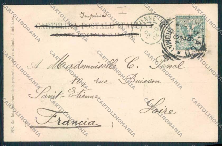Roma Subiaco cartolina MV2143 – retro