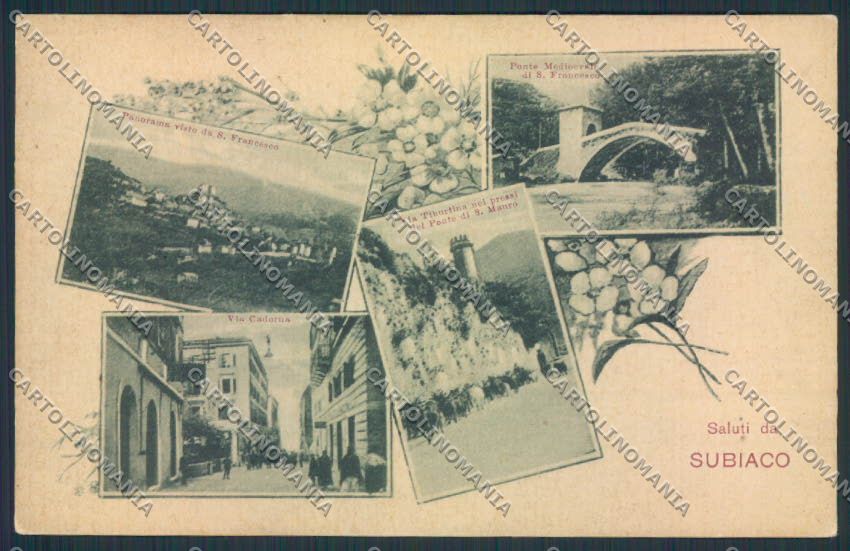 Roma Subiaco Saluti da cartolina MV2146 – fronte