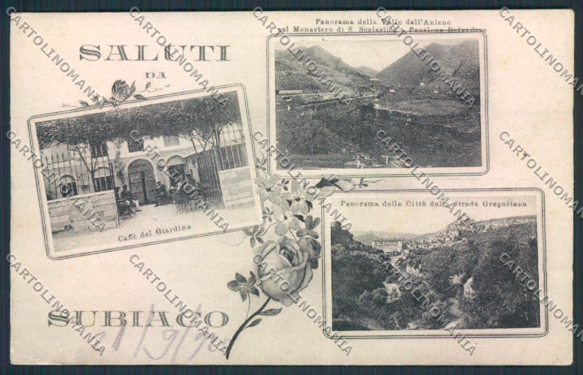 Roma Subiaco Saluti da cartolina MV2147 – fronte