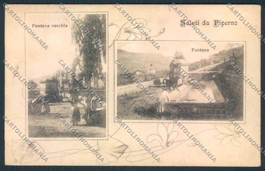 Latina Piperno Lavandaia Saluti da cartolina MV2176 – fronte