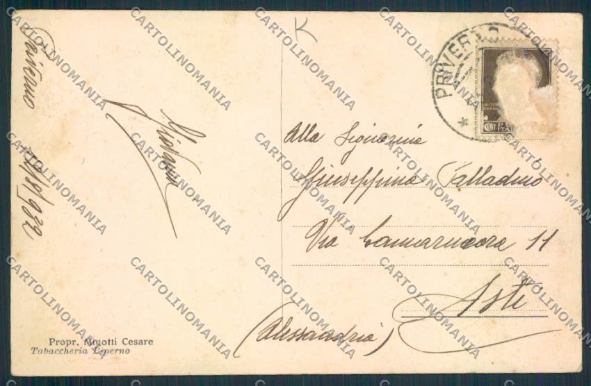 Latina Piperno Lavandaia Saluti da cartolina MV2176 – retro