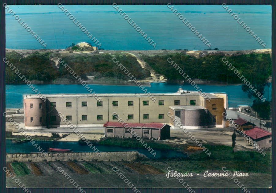 Latina Sabaudia Foto FG cartolina MV2181 – fronte