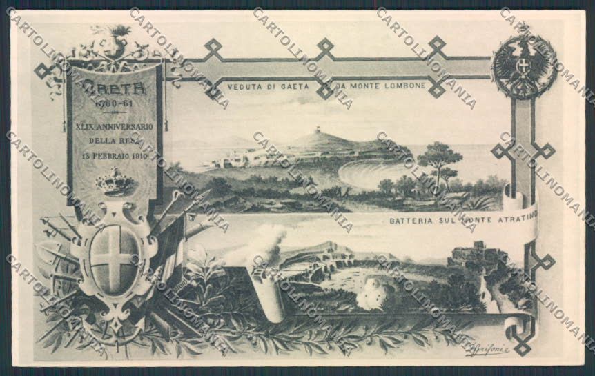 Latina Gaeta cartolina MV2196 – fronte