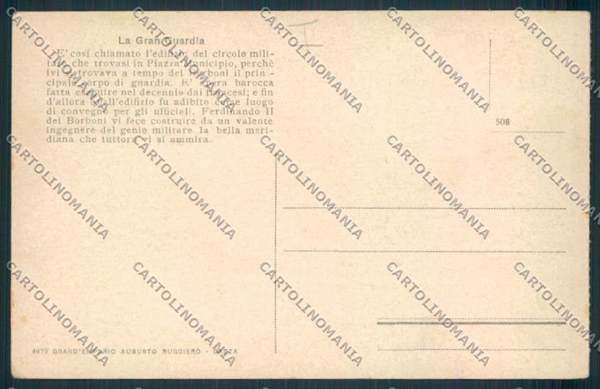 Latina Gaeta cartolina MV2200 – retro