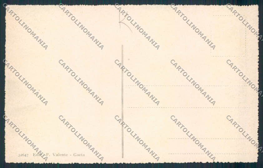 Latina Gaeta cartolina MV2205 – retro