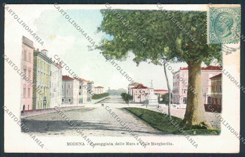 Modena Città PIEGHINA cartolina MV2273 – fronte