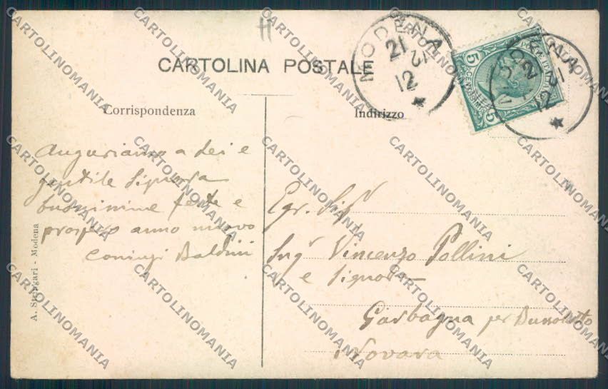 Modena Città Accademia Militare cartolina MV2291 – retro