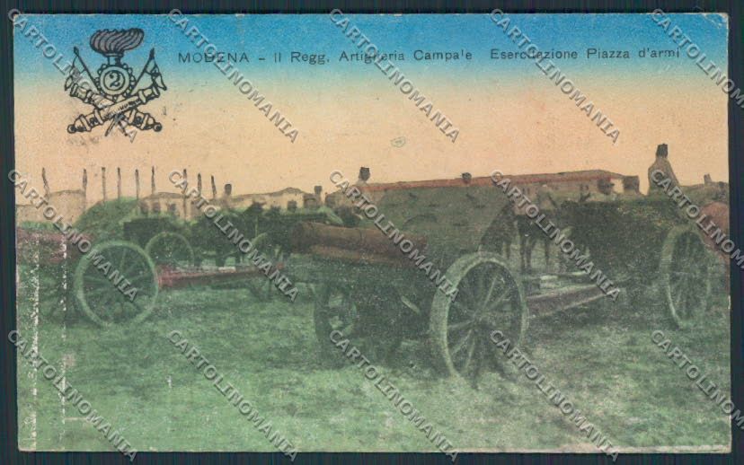 Modena Città Artiglieria cartolina MV2292 – fronte