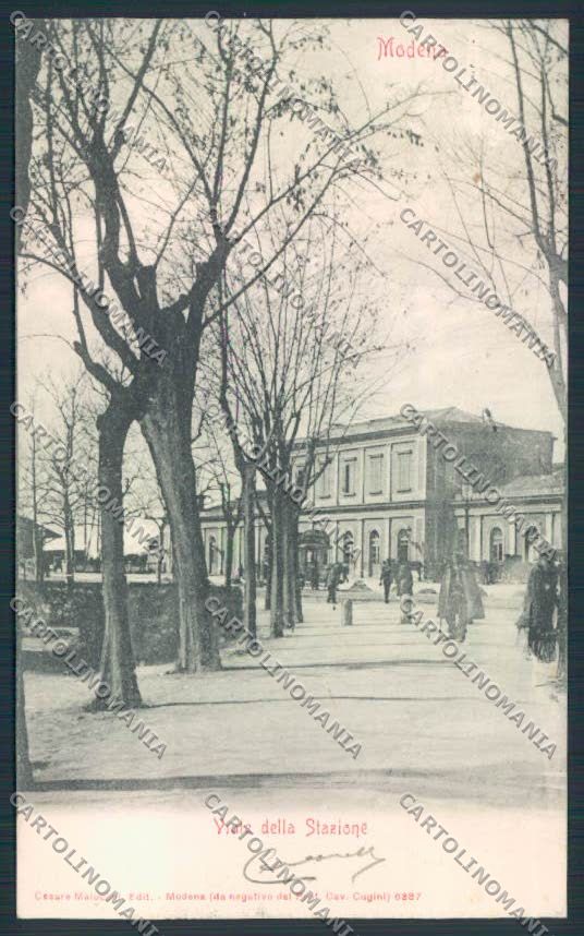 Modena Città Stazione cartolina MV2307 – fronte
