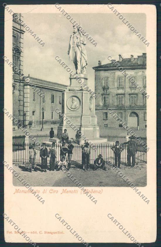 Modena Città STRAPPINI PIEGA cartolina MV2313 – fronte