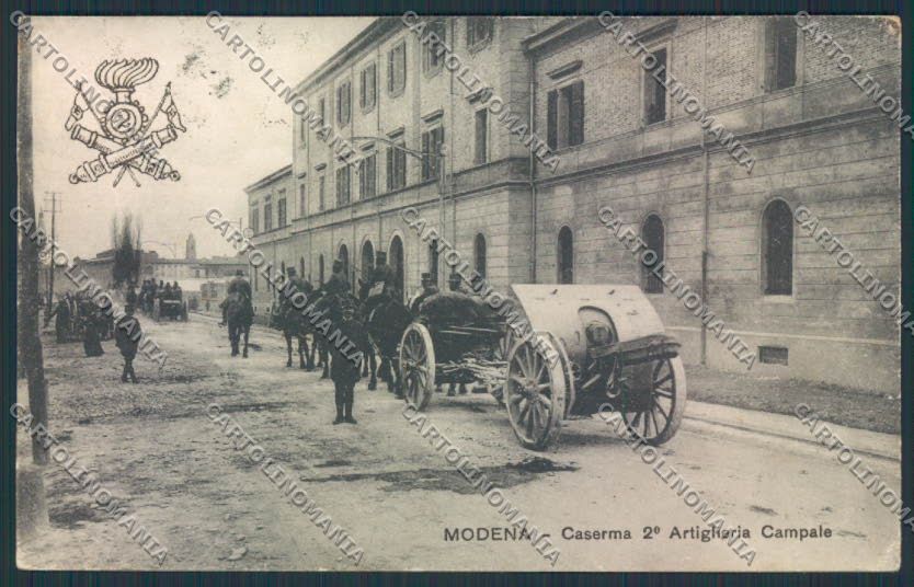 Modena Città Artiglieria cartolina MV2319 – fronte
